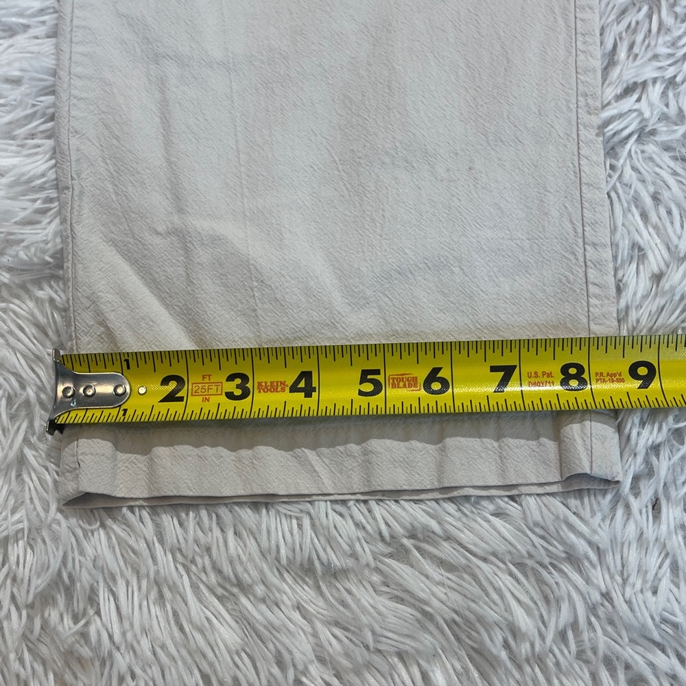 BASIX LIFESTYLE WOMENS SIZE M Beige Casual Drawstring Pants SIZE M  UNISEX - Picture 2 of 7